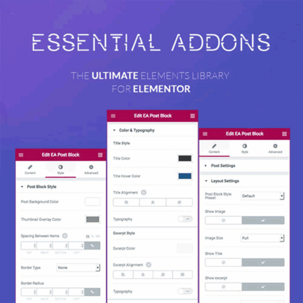 Essential Addons for Elementor – Pro